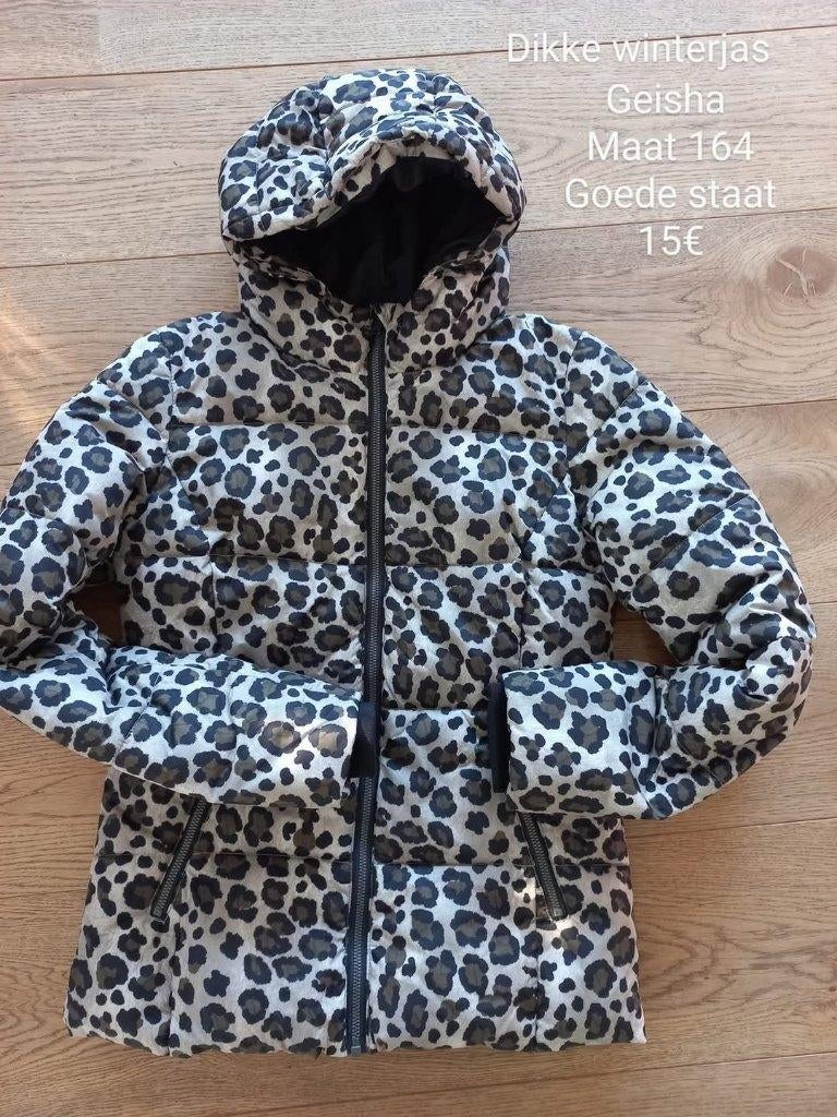 Winterjas 164, Geisha, Meisje, Ophalen of Verzenden, Zo goed als nieuw