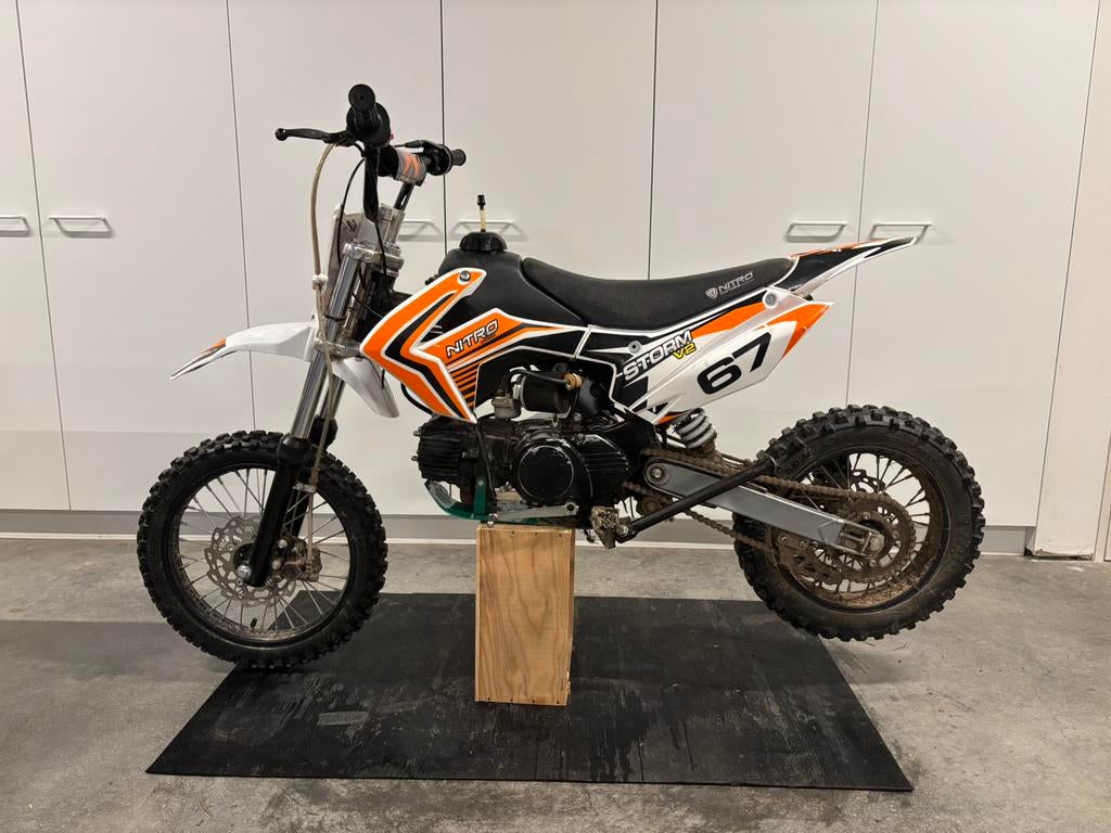 Mooie Pitbike 125cc, Fietsen en Brommers, Ophalen, Gebruikt, Pitbike