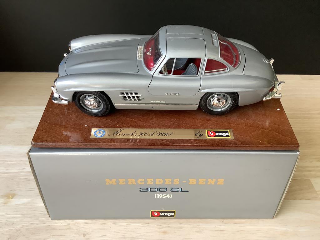 Mercedes-Benz 300 SL 1954– argenté, Enlèvement, Neuf, Voiture