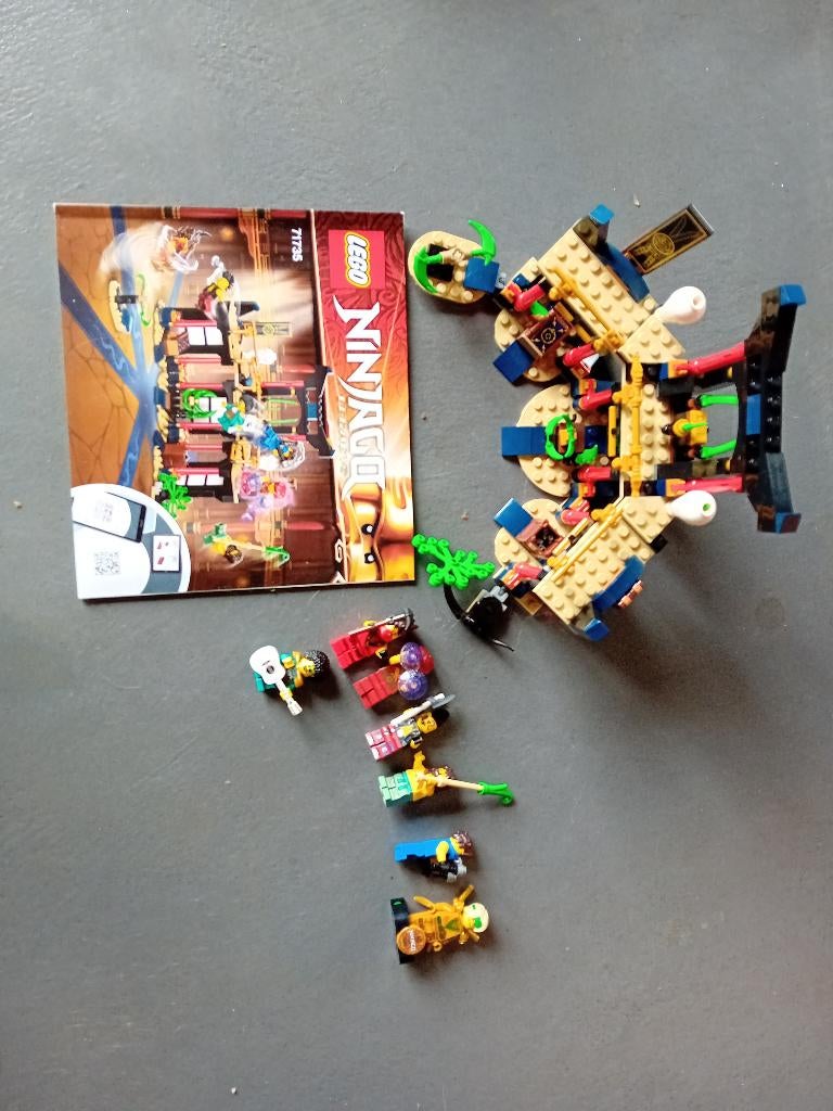 Lego Ninjago Toernooi der elementen 71735, Ophalen of Verzenden, Zo goed als nieuw, Lego