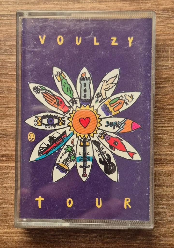 Cassette K7 Tape Voulzy – Voulzy Tour France 1994, Enlèvement ou Envoi, Utilisé, Pop, Originale