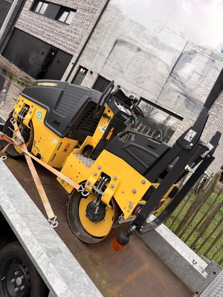 Bomag (asfalt)wals BW80 TE KOOP, Doe-het-zelf en Bouw, Ophalen, Zo goed als nieuw
