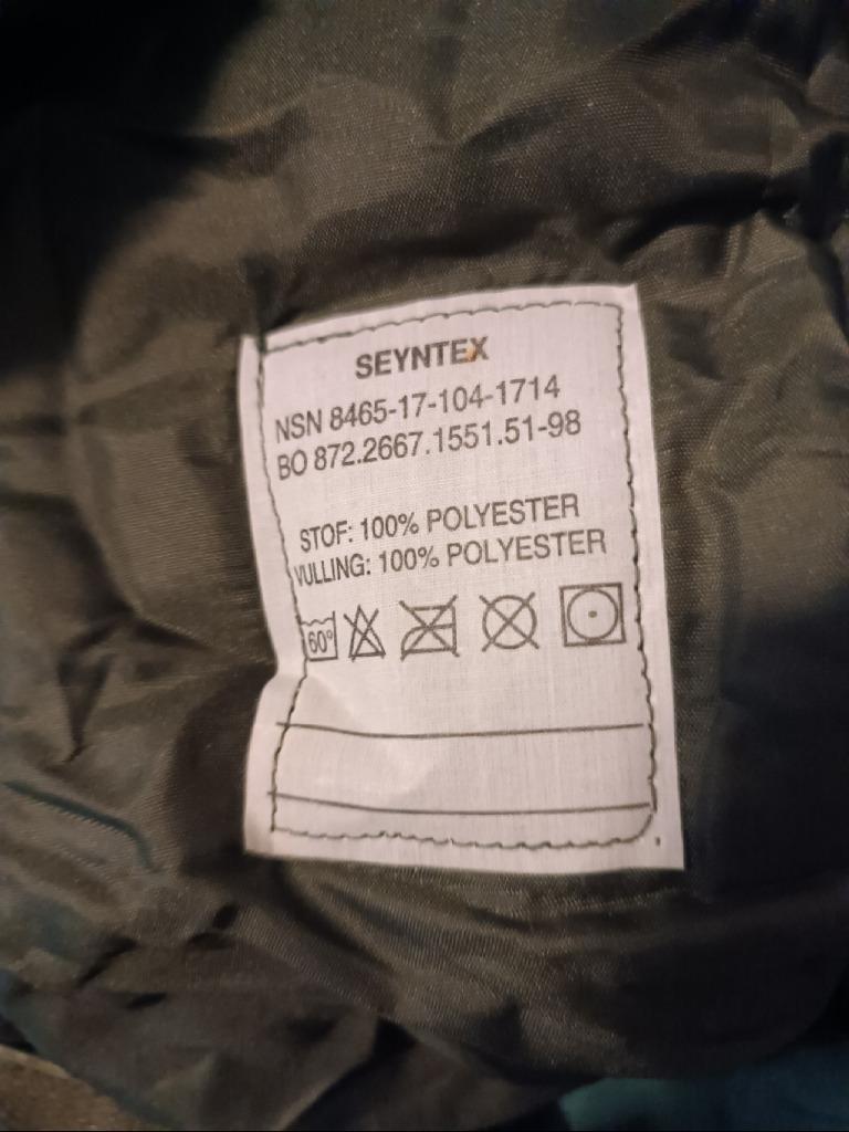 Seyntex m90 klu slaapzak, Ophalen, Zo goed als nieuw