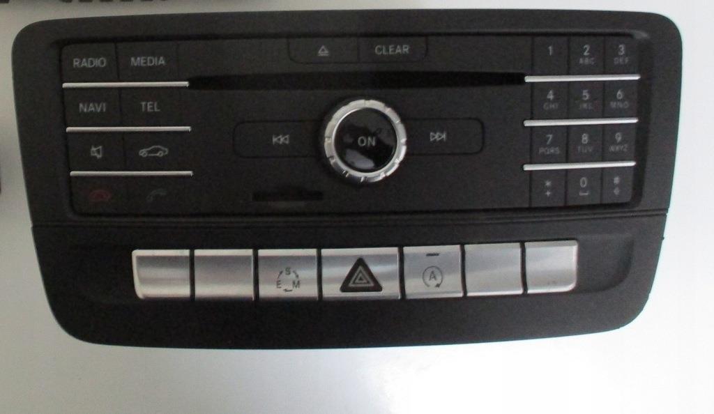 Autoradio Mercedes W242 1.6i 90kw 2014-2019 LP/14246, Autos : Pièces & Accessoires, Enlèvement ou Envoi, Utilisé
