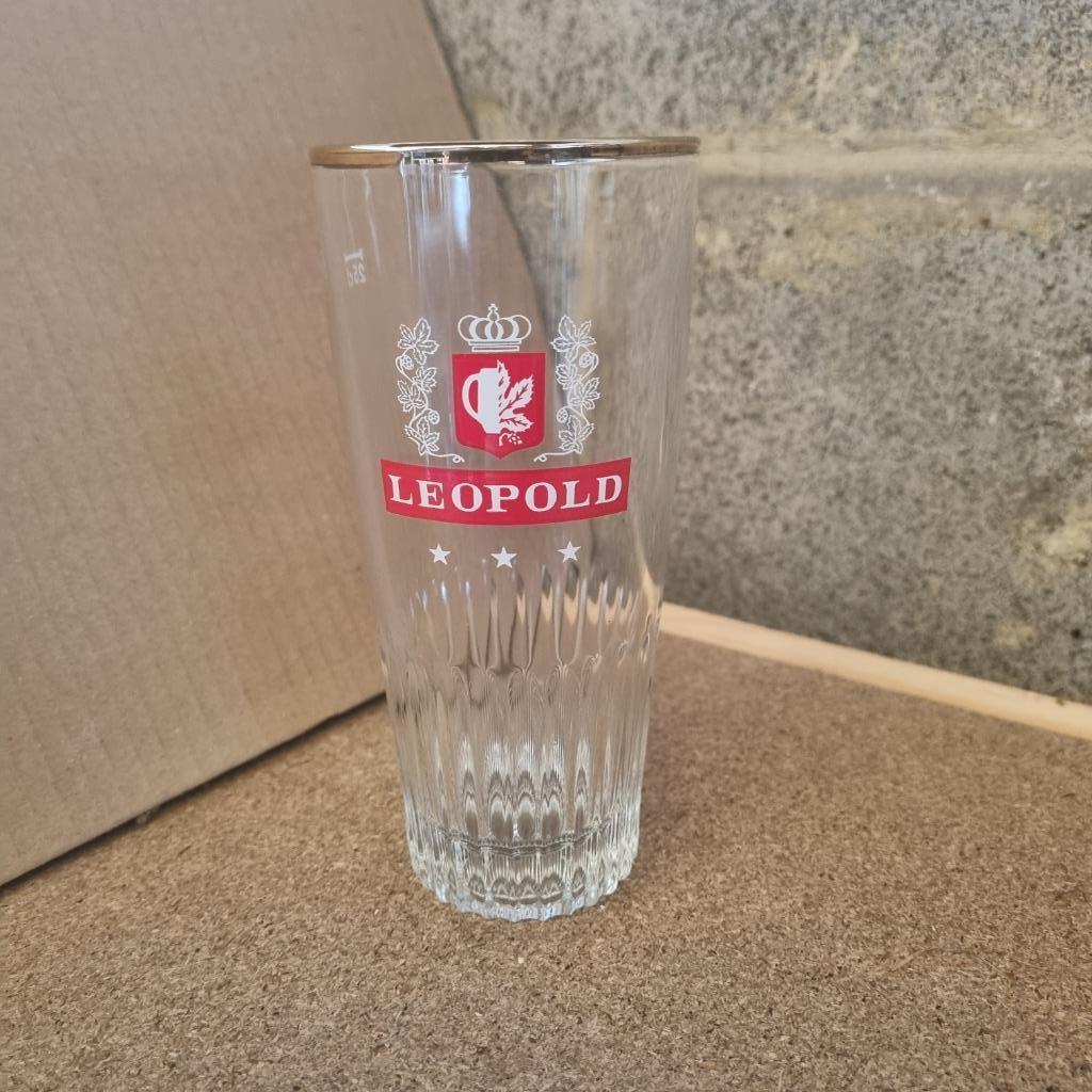 Verre Leopold, Collections, Enlèvement ou Envoi, Utilisé, Verre ou Verres, Autres marques