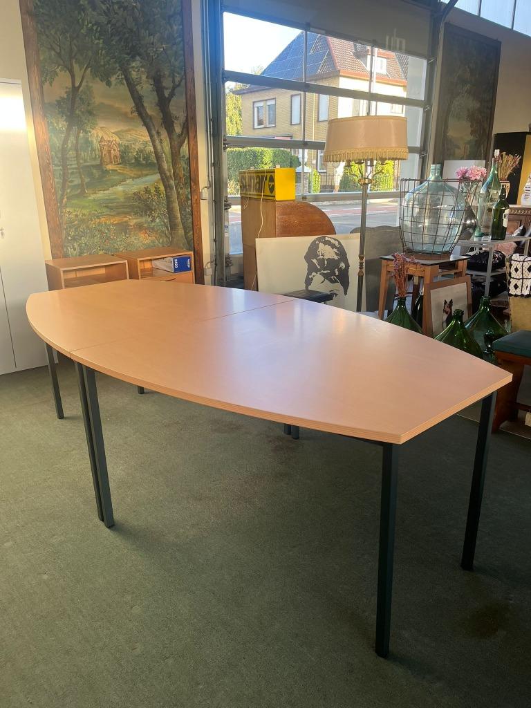 Boattafel - Vergadertafel, Huis en Inrichting, Tafels | Eettafels, Nieuw, 100 tot 150 cm, 200 cm of meer, Vijf personen of meer