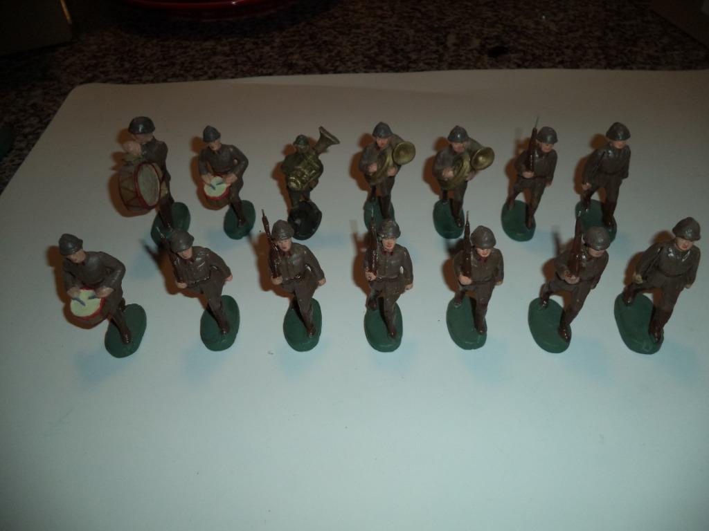 oude speelgoed soldaten jaren '40, Ophalen of Verzenden