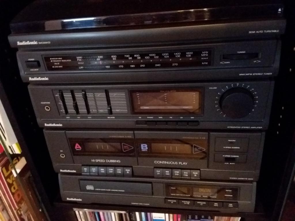 Muziekinstallatie, Enlèvement, Comme neuf, Haut-parleurs