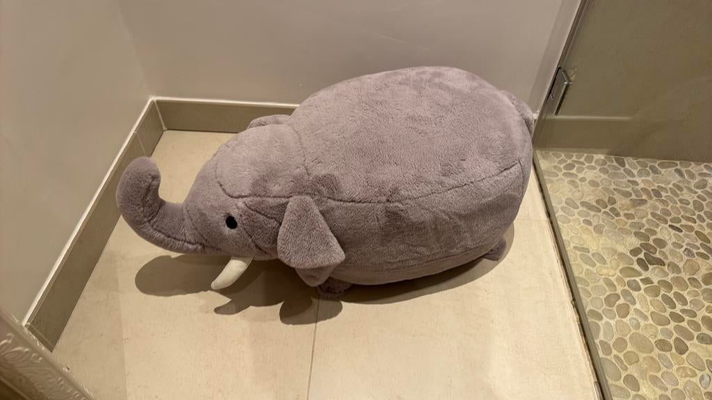 Marche pieds enfants, pouf, Maison & Meubles, Enlèvement, Comme neuf