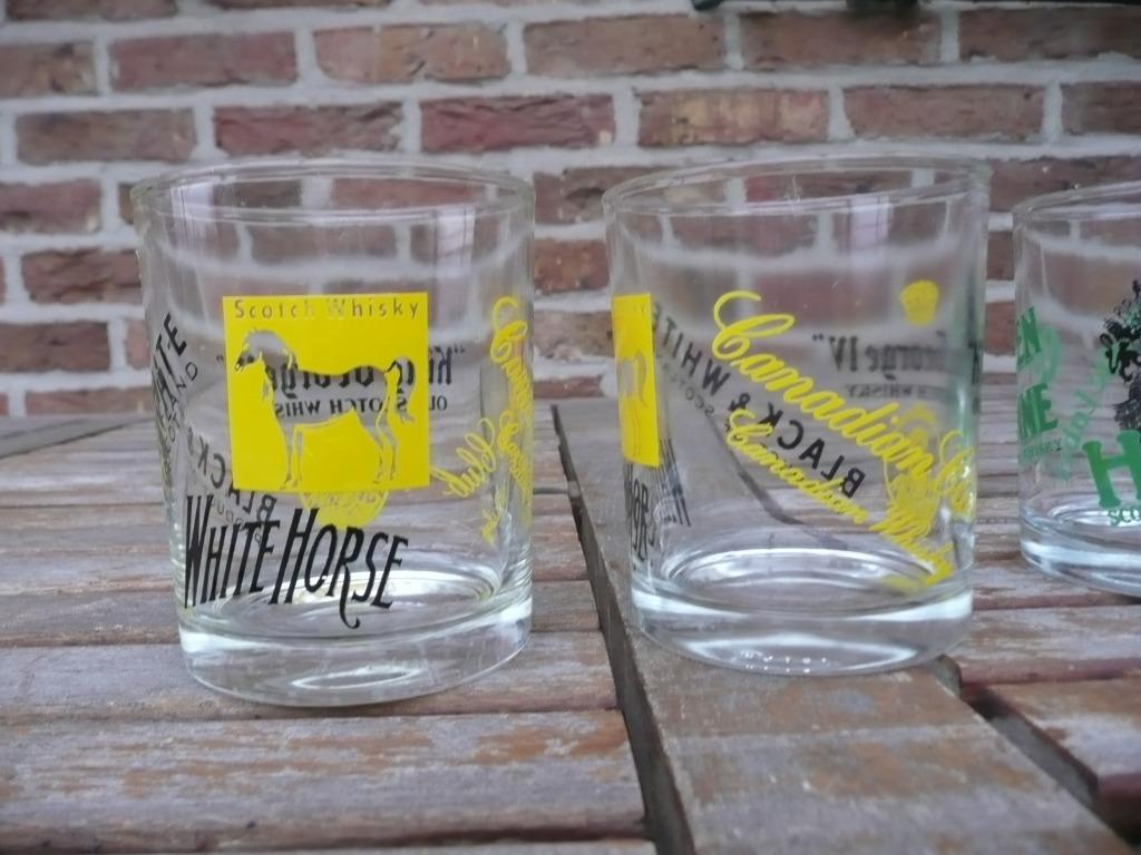 whiskyset (6 kleurrijke whiskyglazen) NIEUW, Ophalen of Verzenden, Nieuw, Glas, Glas of Glazen