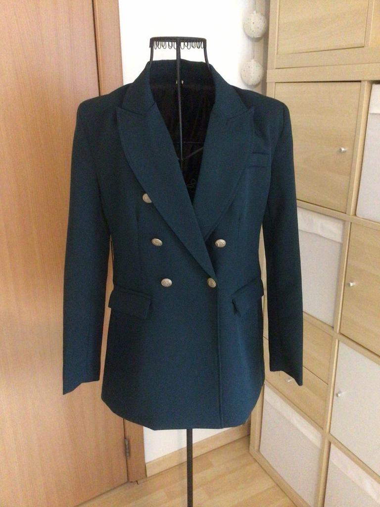 Veste verte foncée, Enlèvement, Comme neuf, Vert