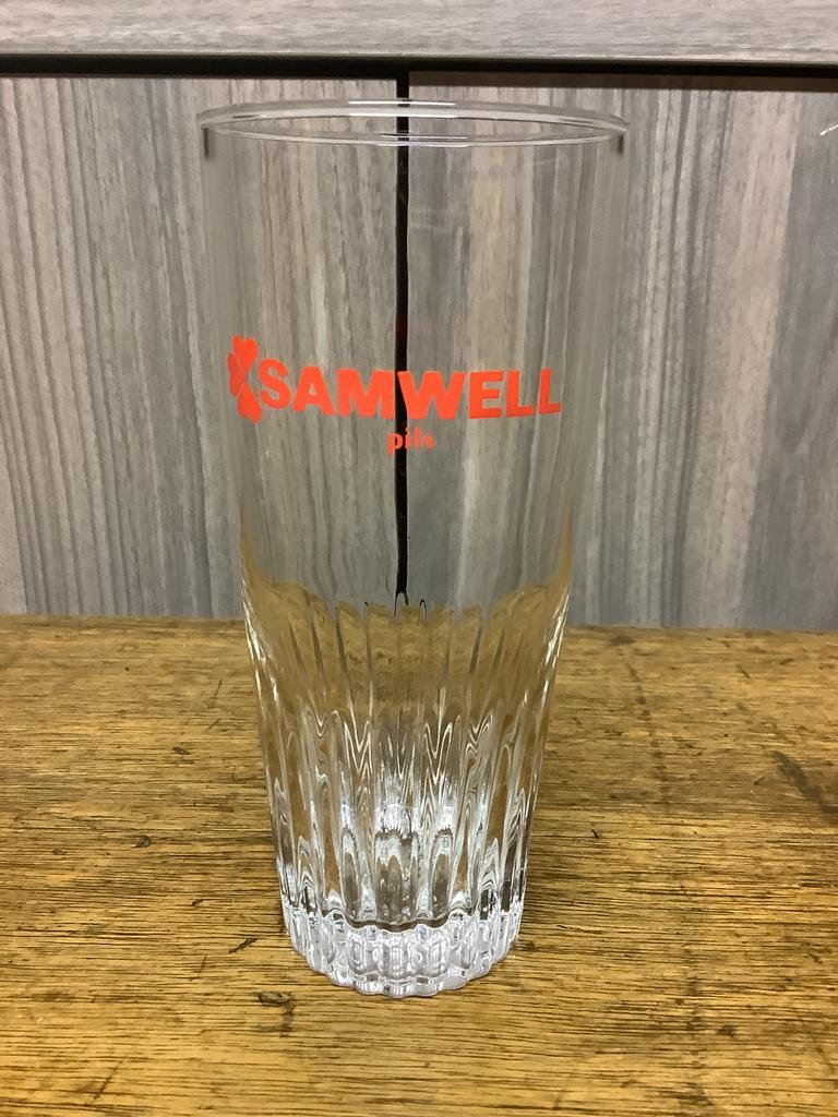 1 verre bière Samwell pils, Collections, Verres & Petits Verres, Comme neuf