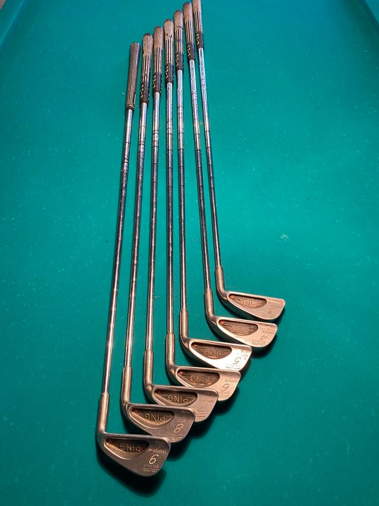 Ping, set ijzers 3 tot en met 9, Sport en Fitness, Golf, Ophalen, Gebruikt, Set, Ping