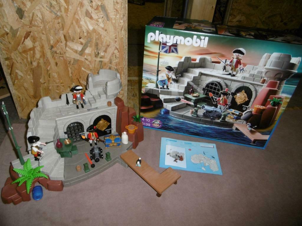 Playmobil 5139 "Fort des soldats britanniques avec prison", Enlèvement ou Envoi, Comme neuf, Ensemble complet