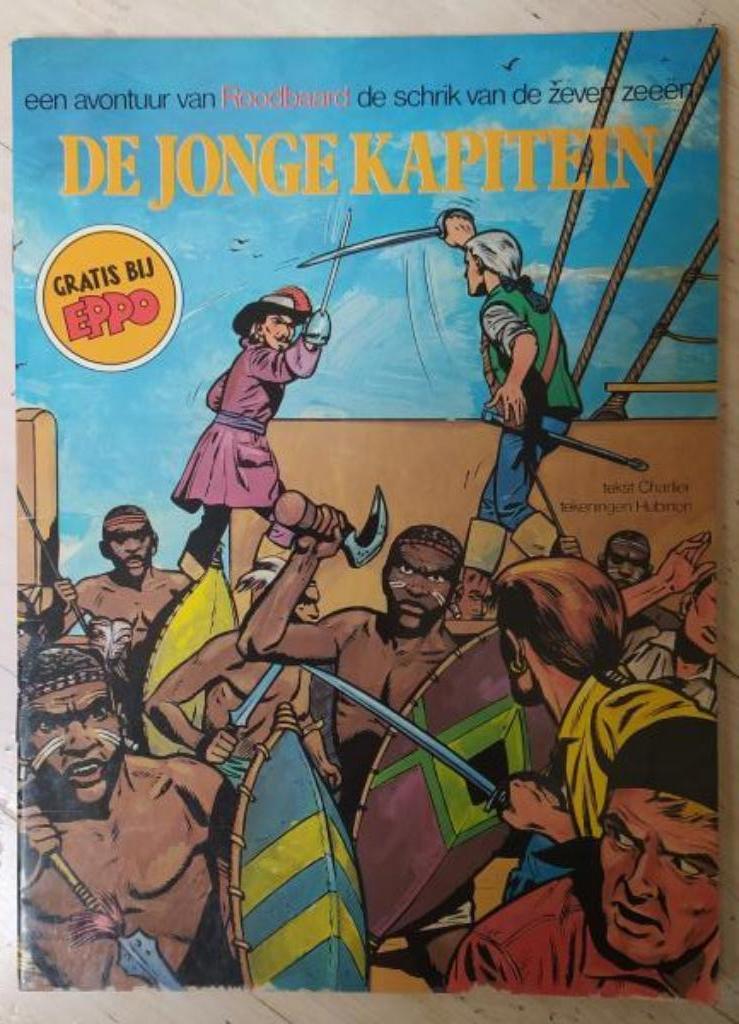 Roodbaard - De jonge kapitein ( 1979 ), Boeken, Stripverhalen, Ophalen of Verzenden