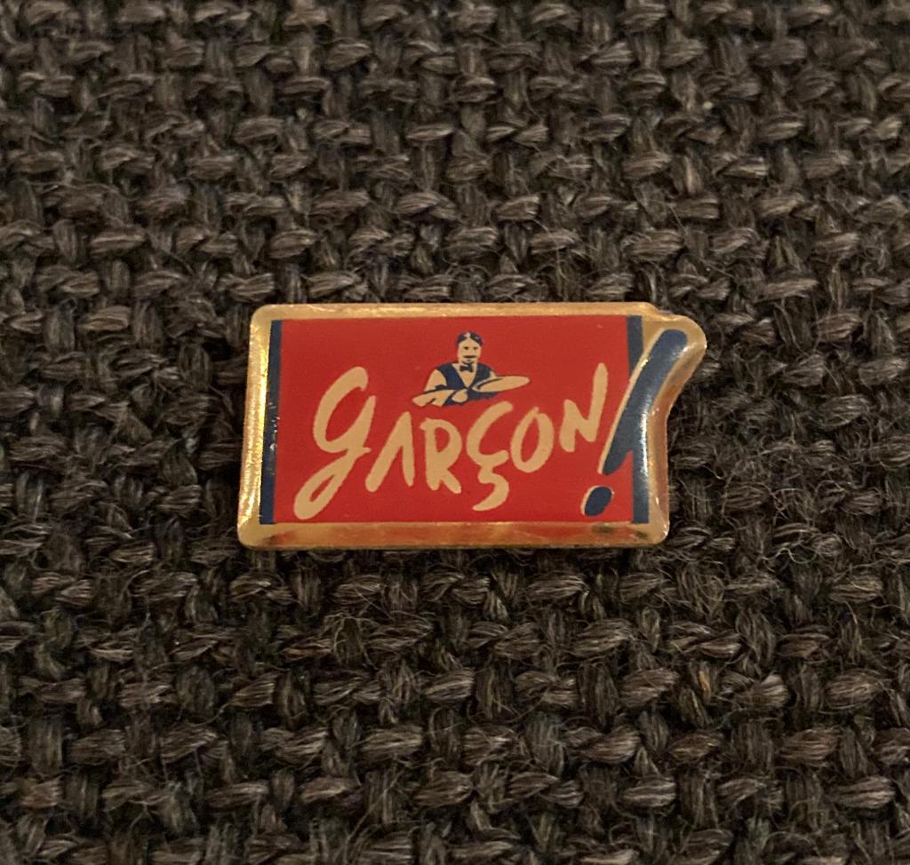 PIN - GARCON!, Verzenden, Gebruikt, Overige onderwerpen, Speldje of Pin