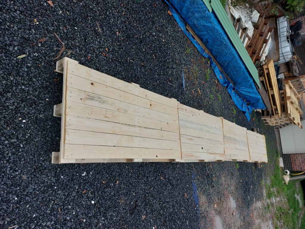 Palettes pour terrasse, Enlèvement, Comme neuf