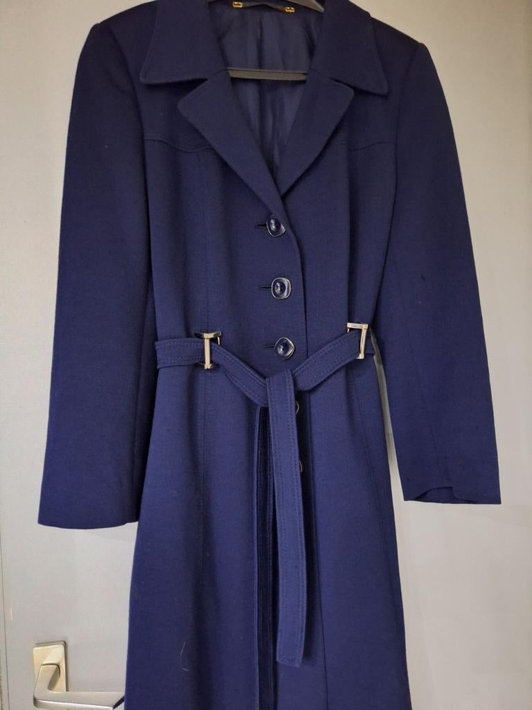 Joli manteau bleu "Ralph Création "en laine, Taille 40, Taille 38/40 (M), Comme neuf, Ralph Création, Enlèvement