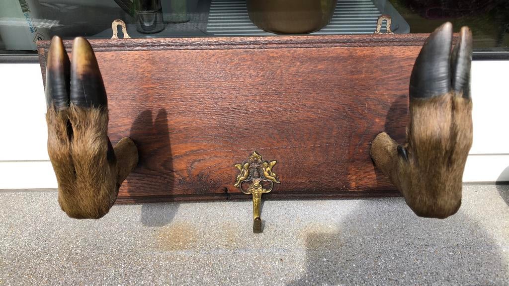 Petit porte manteaux vintage très bel etat, Maison & Meubles, Utilisé