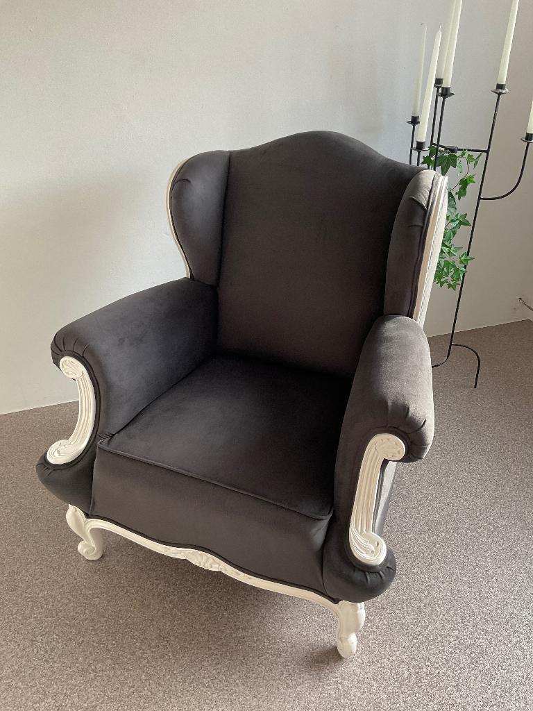Bergere, Maison & Meubles, Fauteuils, 75 à 100 cm, Enlèvement, Tissus, 75 à 100 cm