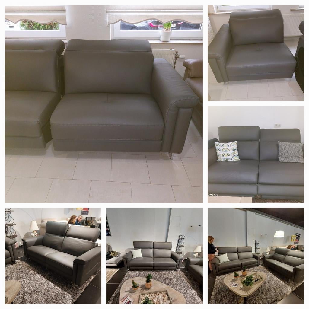 Canapé( 3+2 ) cuir électrique  (univers du cuir) neuf  2500€, Enlèvement, Cuir