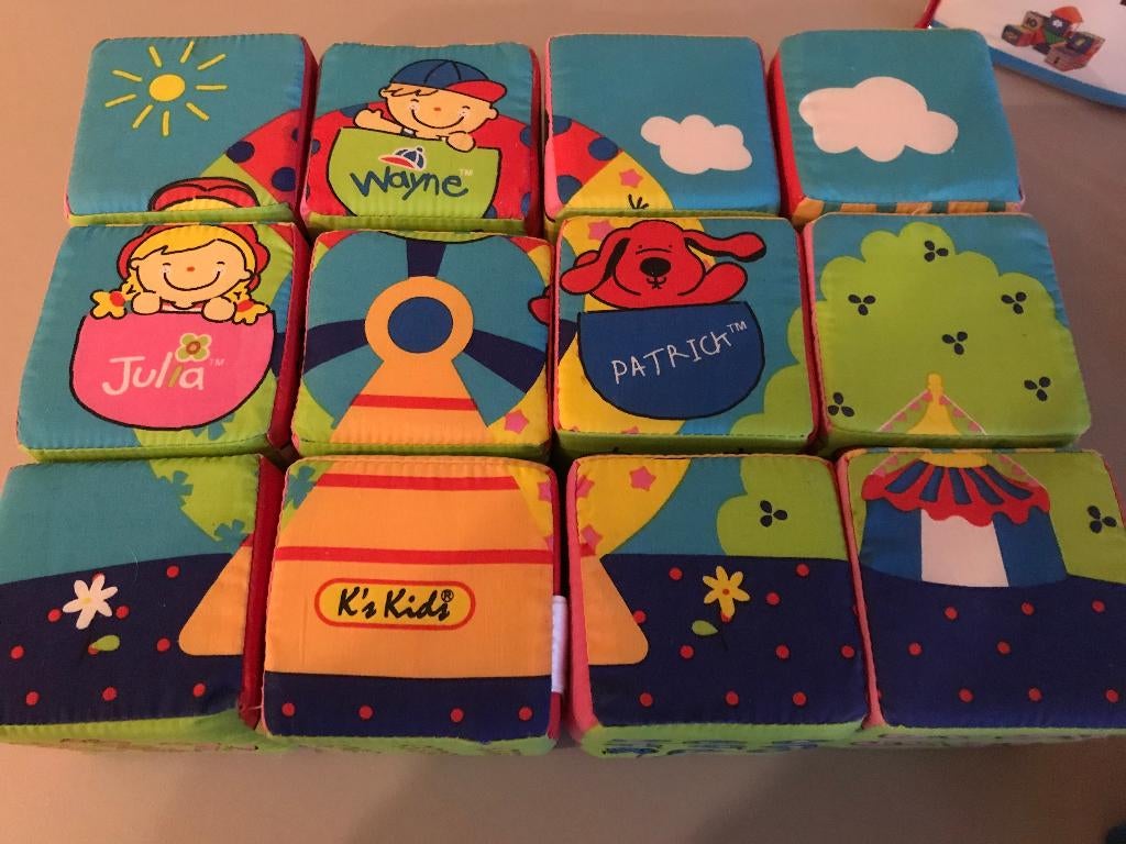 Blokken K's kids, Kinderen en Baby's, Ophalen, Zo goed als nieuw, Overige merken