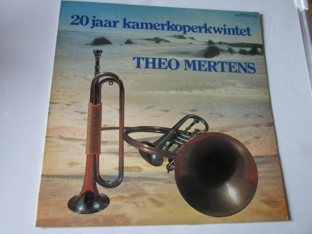 THEO MERTENS, 20 jaar KAMERKOPERKWINTET, LP, Ophalen of Verzenden, Gebruikt, 12 inch