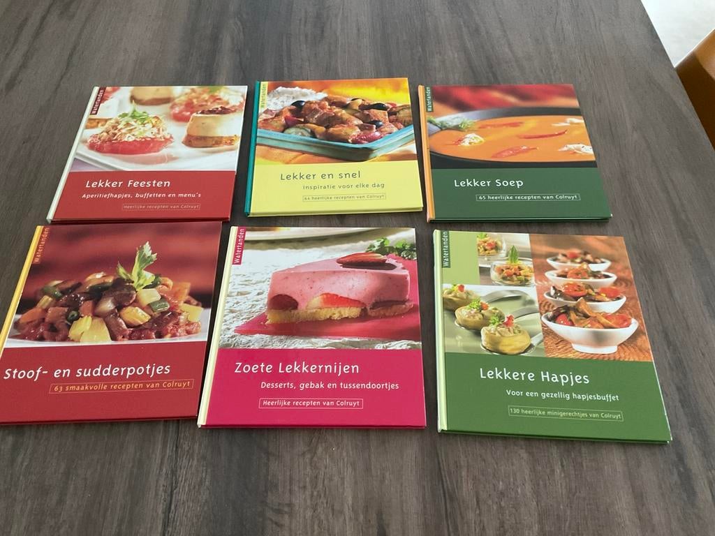 Kookboeken colruyt watertanden, Boeken, Ophalen of Verzenden, Zo goed als nieuw