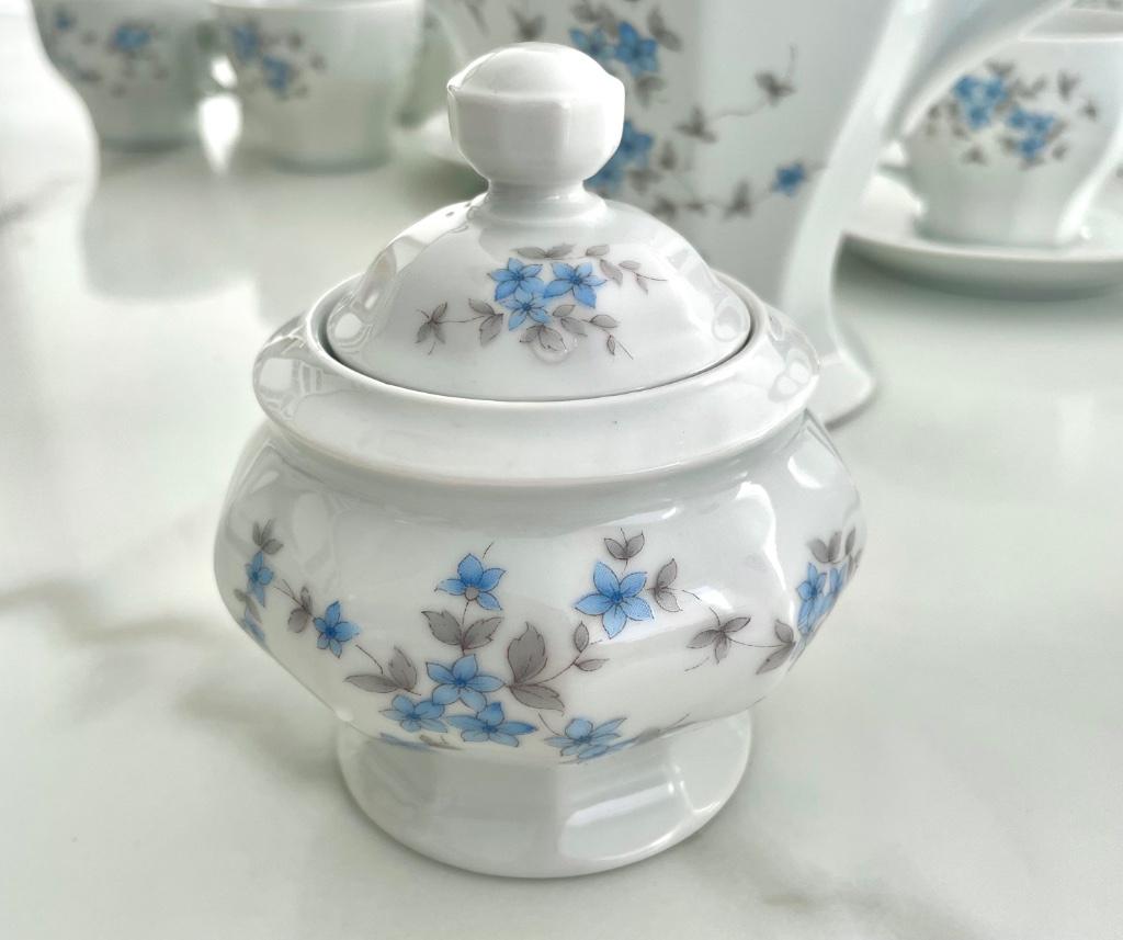 21 delige vintage koffie/ thee set Bavaria Mitterteich, Antiek en Kunst, Ophalen of Verzenden