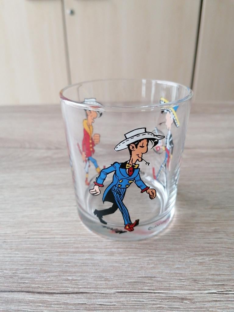 Glaasje Lucky Luke (Nutella), Ophalen, Zo goed als nieuw