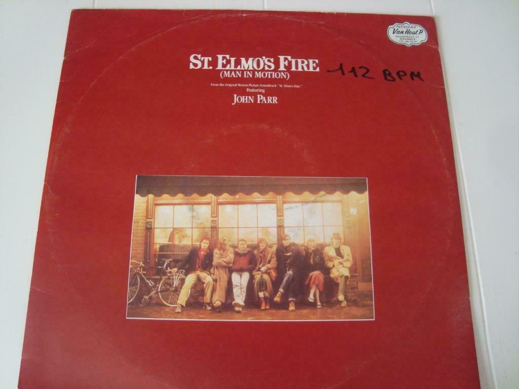 12 inch: St. Elmo's Fire - John Parr, Ophalen of Verzenden, Gebruikt, 12 inch