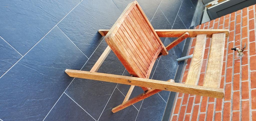 Chaise en bois de chêne pour seulement, Enlèvement ou Envoi, Brun, Utilisé, Bois