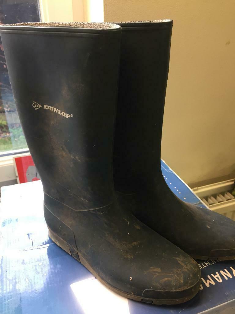 Laarzen Dunlop maat 36, Enlèvement, Utilisé, Bottes, Garçon ou Fille