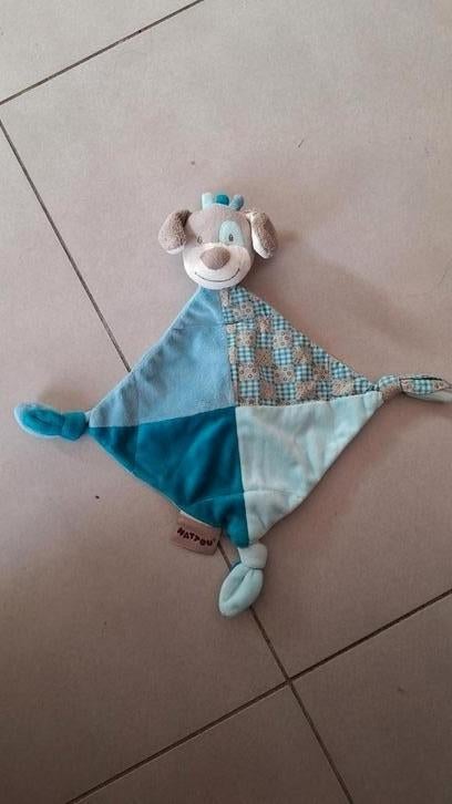 Knuffeldoekje Nattou, Ophalen of Verzenden, Zo goed als nieuw, Hond