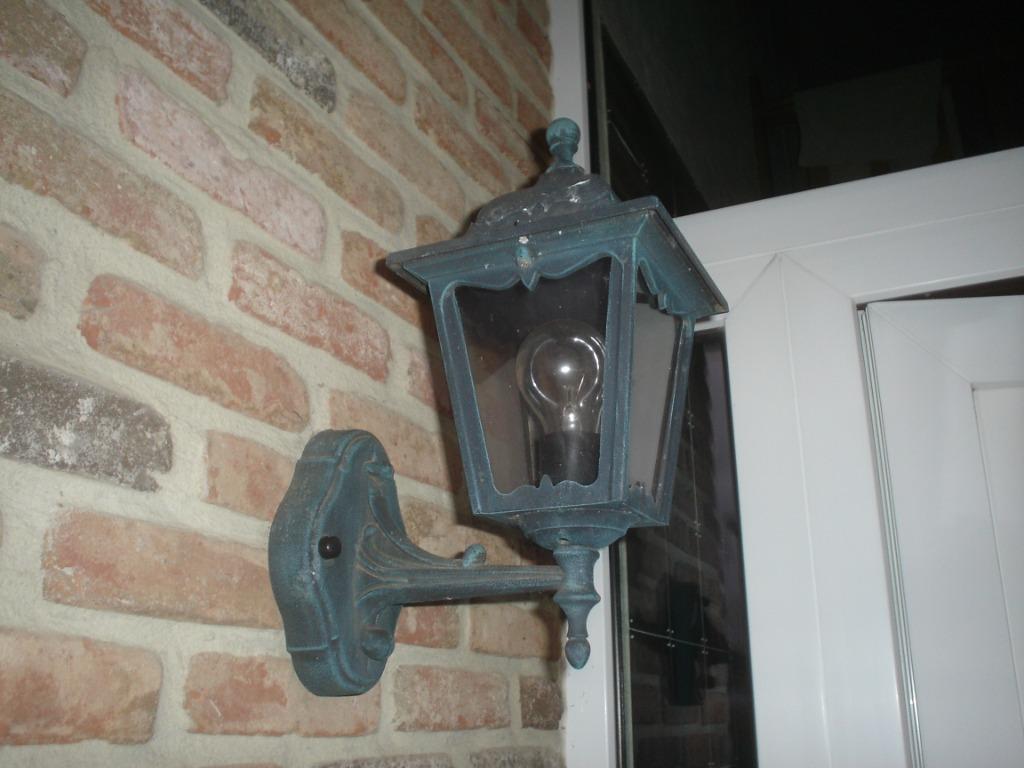 Buiten Hanglamp, Huis en Inrichting, Ophalen, Gebruikt, Minder dan 50 cm, Overige materialen