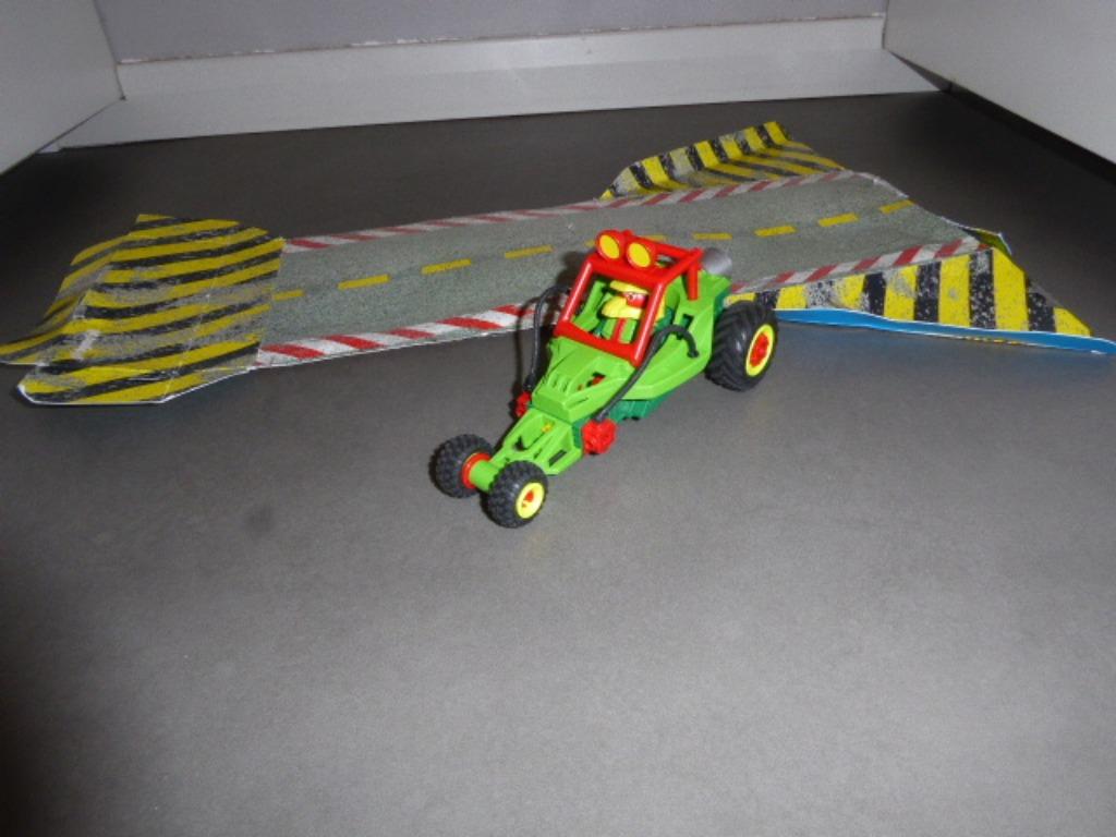Groene stuntracer 4183 - playmobil, Kinderen en Baby's, Ophalen of Verzenden, Zo goed als nieuw