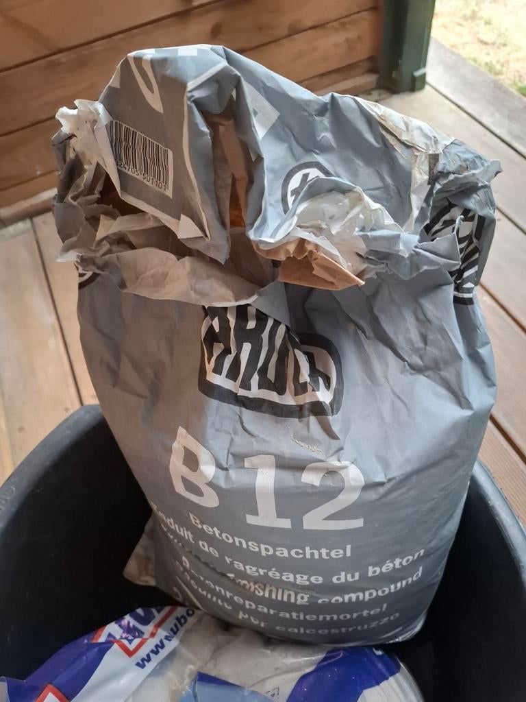 B12 reparatie beton, Tuin en Terras, Zand, Ophalen, Zo goed als nieuw