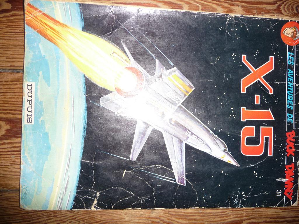 Buck danny x-15, bande dessinée, Une BD, Enlèvement, Utilisé
