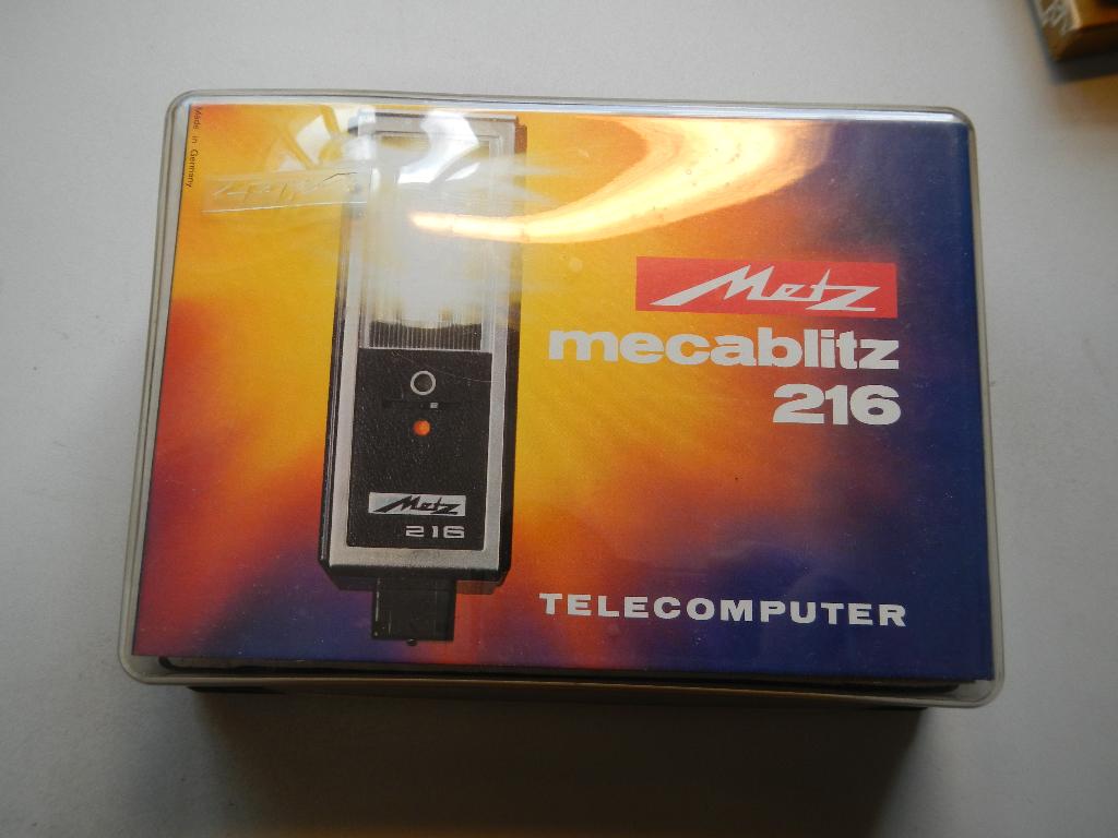 Flash METZ mecablitz 216 Telecomputer 1980, Enlèvement, Utilisé, Metz, Inclinable