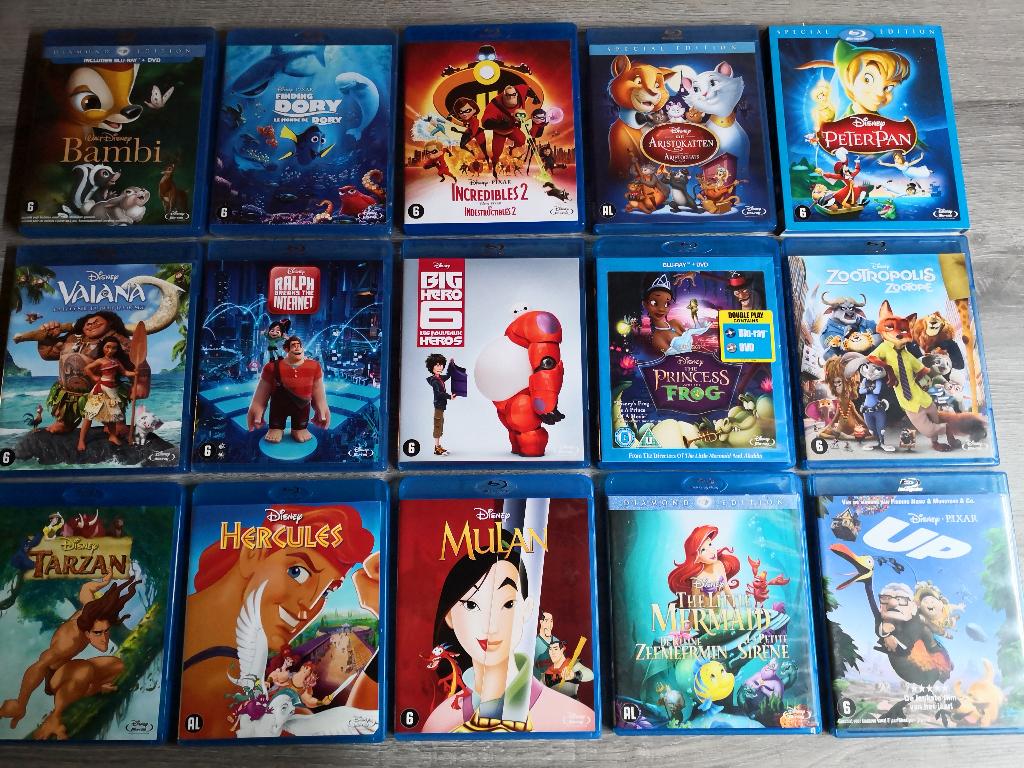 Disney & Pixar blu-rays uit te kiezen, Cd's en Dvd's, Blu-ray, Ophalen of Verzenden