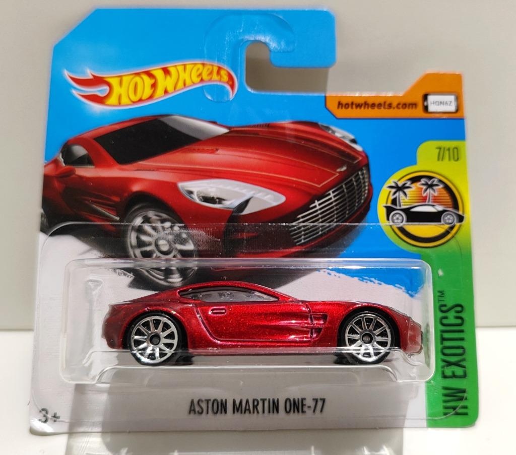 Hot Wheels Aston Martin One-77 Candy Red (2017), Enlèvement ou Envoi