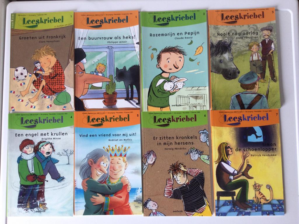 12 Leeskriebels - Averbode - AVI 5, 6, 7 & 8, Ophalen of Verzenden, Zo goed als nieuw