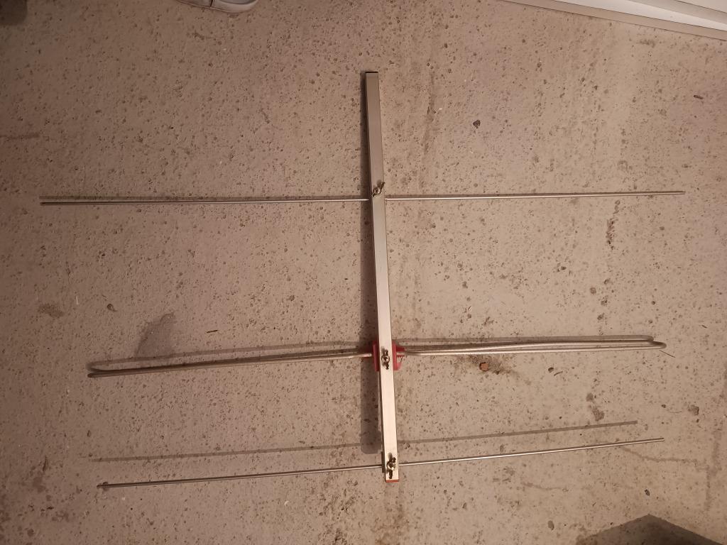 DAB DAB+ antenne, 3 elementen, antiek, vintage, Ophalen of Verzenden, Gebruikt