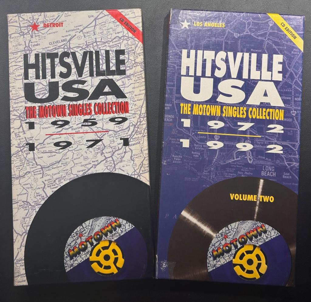HITSVILLE USA 60s & 70s - 2x 4CD Boxsets Motown, Verzenden
