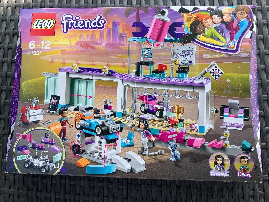 LEGO Friends Kart Creatieve Tuningshop - 41351, Ophalen of Verzenden, Zo goed als nieuw, Complete set, Lego
