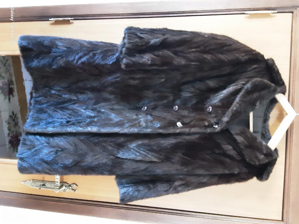 Nerts mantel, Ophalen, Zo goed als nieuw, Maat 46/48 (XL) of groter, Bruin