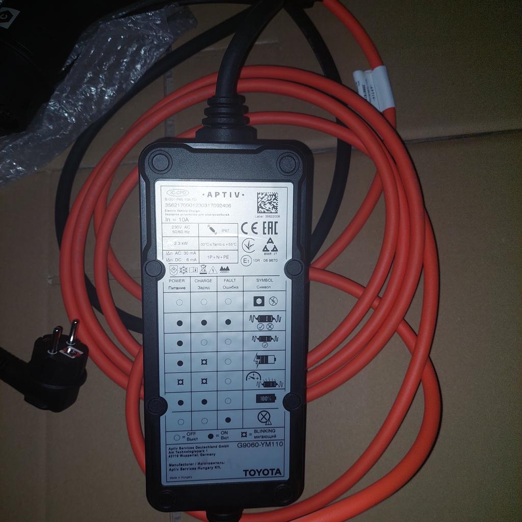 Câble de recharge TOYOTA RAV4 CHR BZ4X Schuko 230V, Ophalen of Verzenden, Nieuw, Toyota