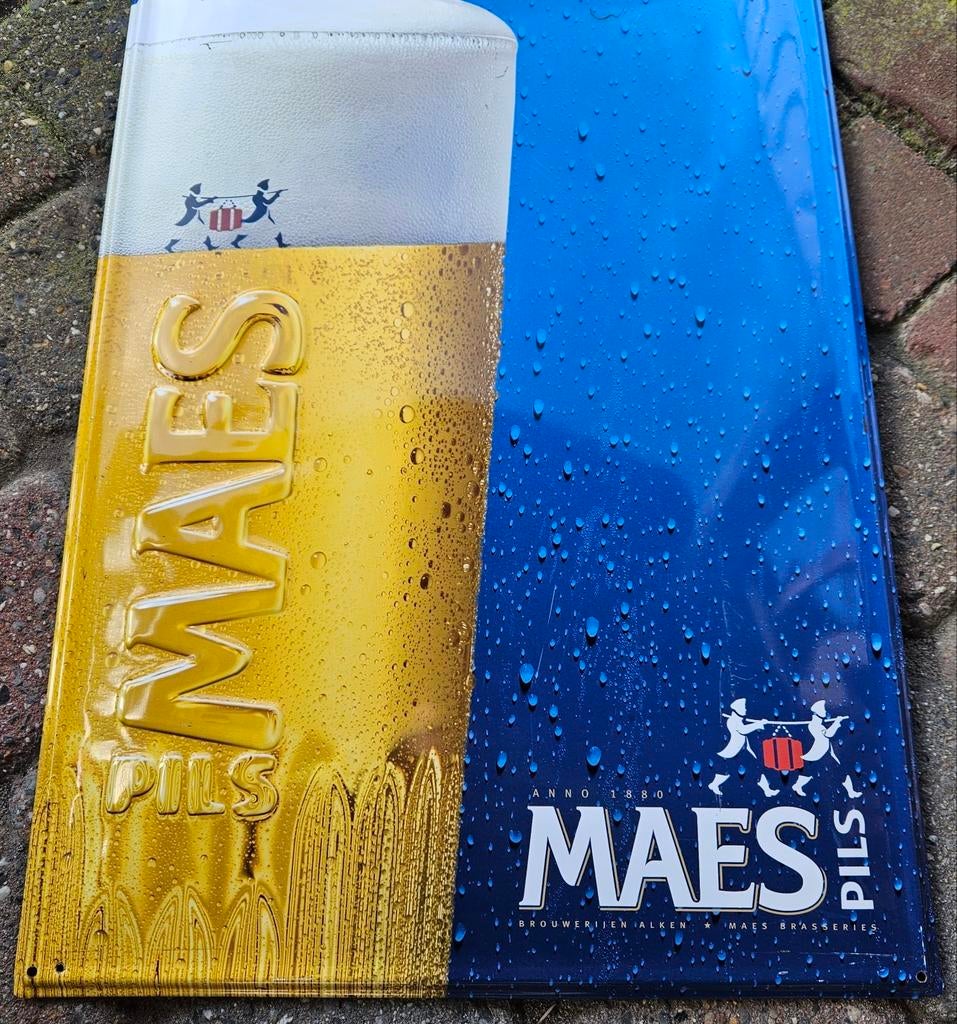 Maes Pils metalen publiciteitsbord
Dit is een me, Verzamelen, Ophalen of Verzenden, Zo goed als nieuw