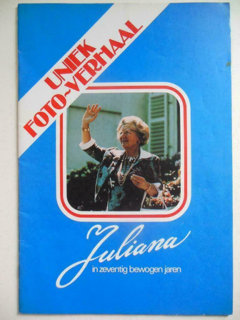 Juliana in 70 bewogen jaren - Uniek foto-verhaal, Verzamelen, Ophalen of Verzenden, Gebruikt, Tijdschrift of Boek