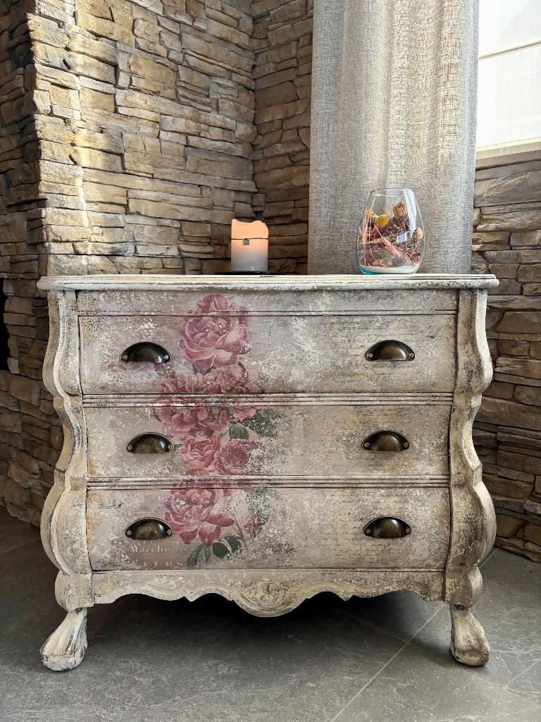 Buikkastje 3 laden, Ophalen, Gebruikt, Eikenhout, 50 tot 100 cm